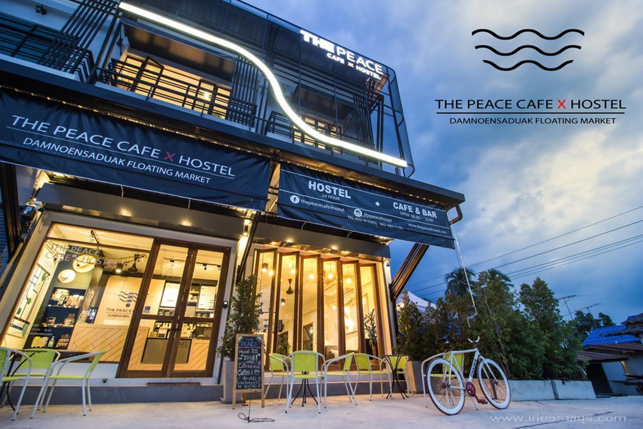 Hostel The Peace Damnoen Saduak Exterior foto